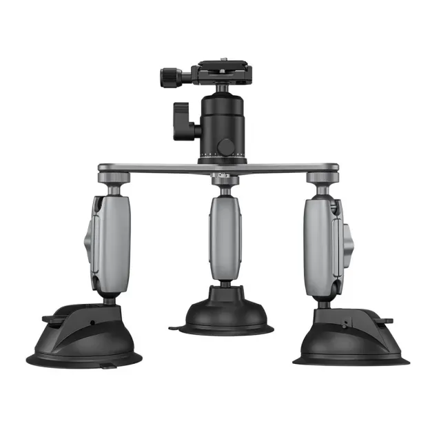 Bộ ba chân đế hít kính cho ActionCam (Telesin TE-TSB-001) 2