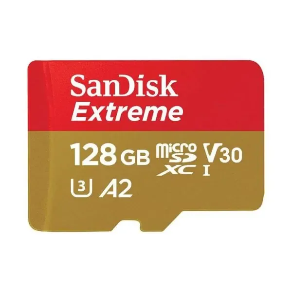 Thẻ MicroSDXC SanDisk Extreme 128GB 190MB/s V30 A2