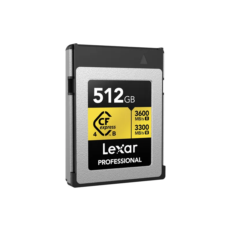 Thẻ nhớ CFexpress 4.0 Lexar Professional 512GB Type B GOLD Series LCXEXP4512G-RNENG 2