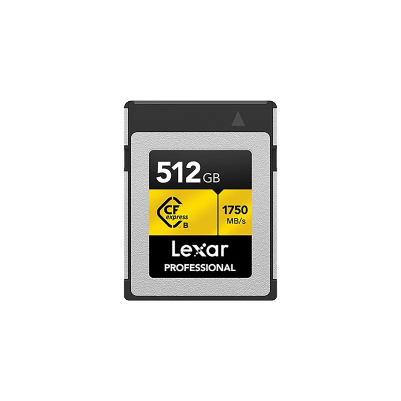 Thẻ nhớ CFexpress Lexar Professional 512GB Type B GOLD Series LCXEXPR512G-RNENG