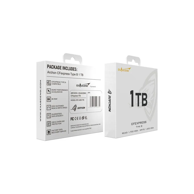 Thẻ Nhớ Exascend 1TB Archon CFexpress Type B 3