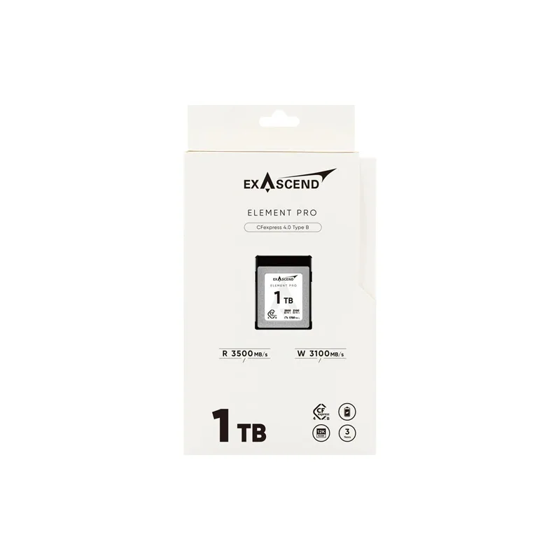 Thẻ Nhớ Exascend 1TB Element Pro CFexpress 4.0 Type B 3