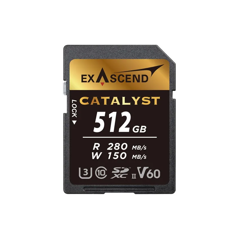 Thẻ Nhớ Exascend 512GB Catalyst UHS-II SDXC V60
