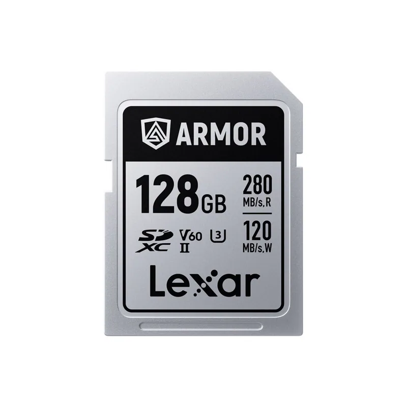 Thẻ nhớ Lexar 128GB ARMOR SILVER PRO UHS-II SDXC Card V60