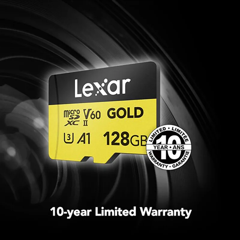 Thẻ Nhớ Lexar 128GB Professional GOLD UHS-II microSDXC 3