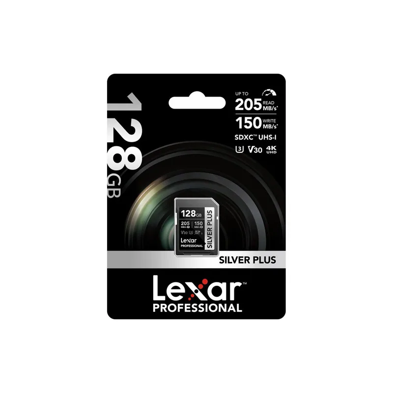 Thẻ Nhớ Lexar 128GB Professional SILVER PLUS UHS-I SDXC 3