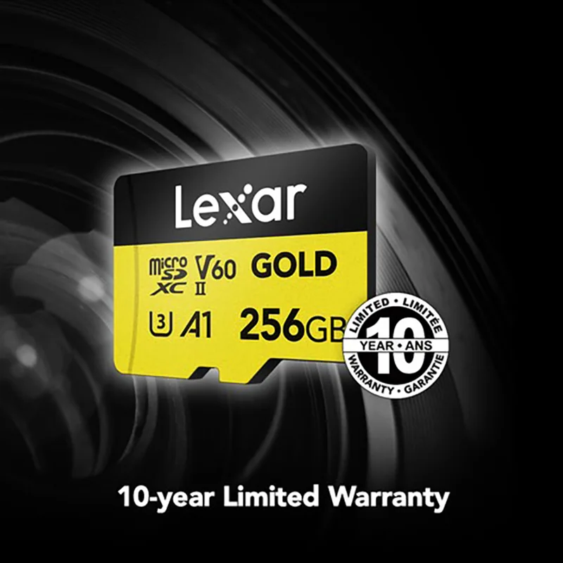 Thẻ Nhớ Lexar 256GB Professional GOLD UHS-II microSDXC 3