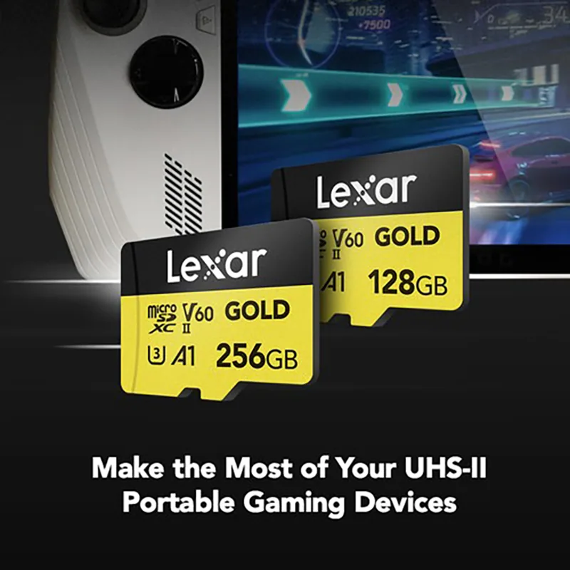 Thẻ Nhớ Lexar 256GB Professional GOLD UHS-II microSDXC 4