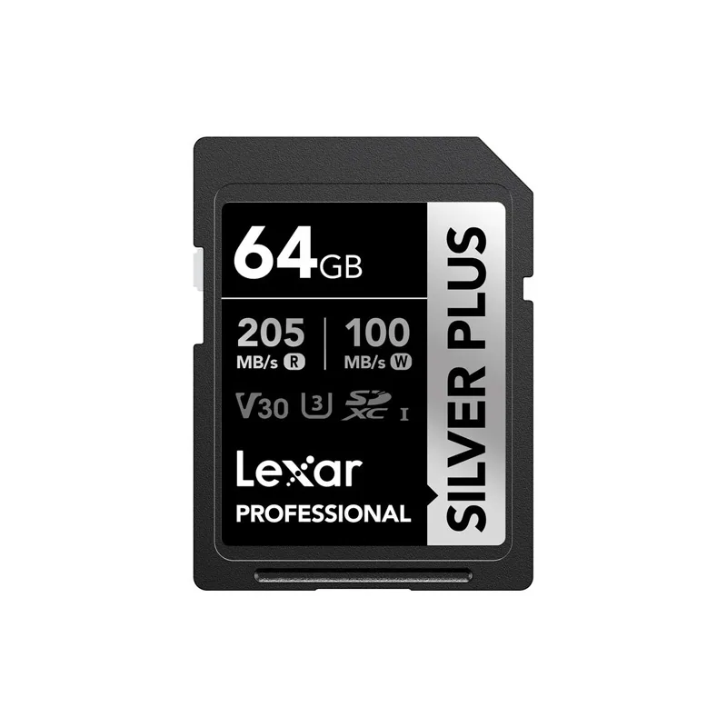 Thẻ Nhớ Lexar 64GB Professional SILVER PLUS UHS-I SDXC