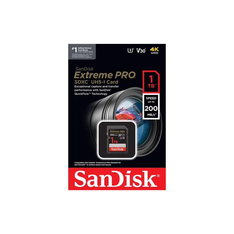 Thẻ Nhớ SanDisk 1TB Extreme PRO UHS-I SDXC 3