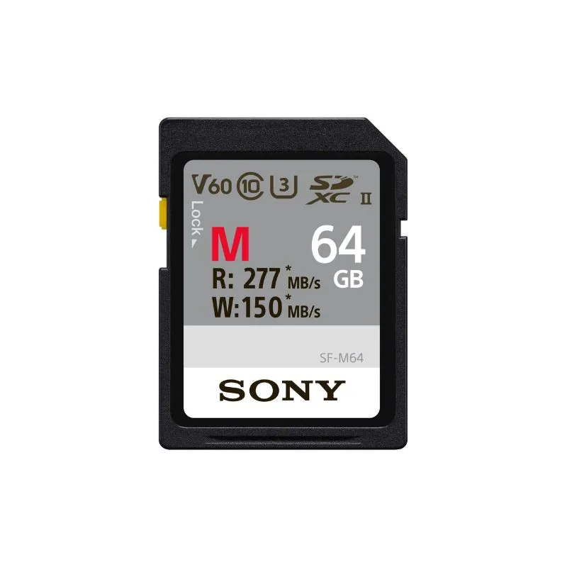 Thẻ nhớ Sony SDXC UHS-II SF-M/T2 64GB 277MB/s