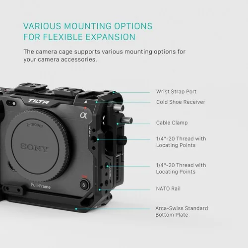 Tilta Cage V2 Sony FX3 & FX30 (TA-T16-FCC-B) 3