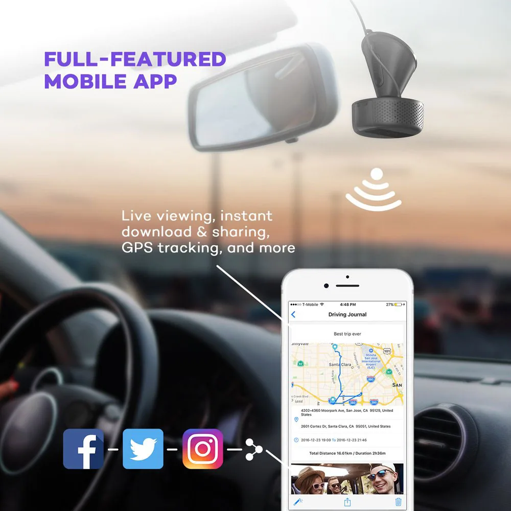 VAVA Dash Cam (VA-VD015) – Chính hãng 3