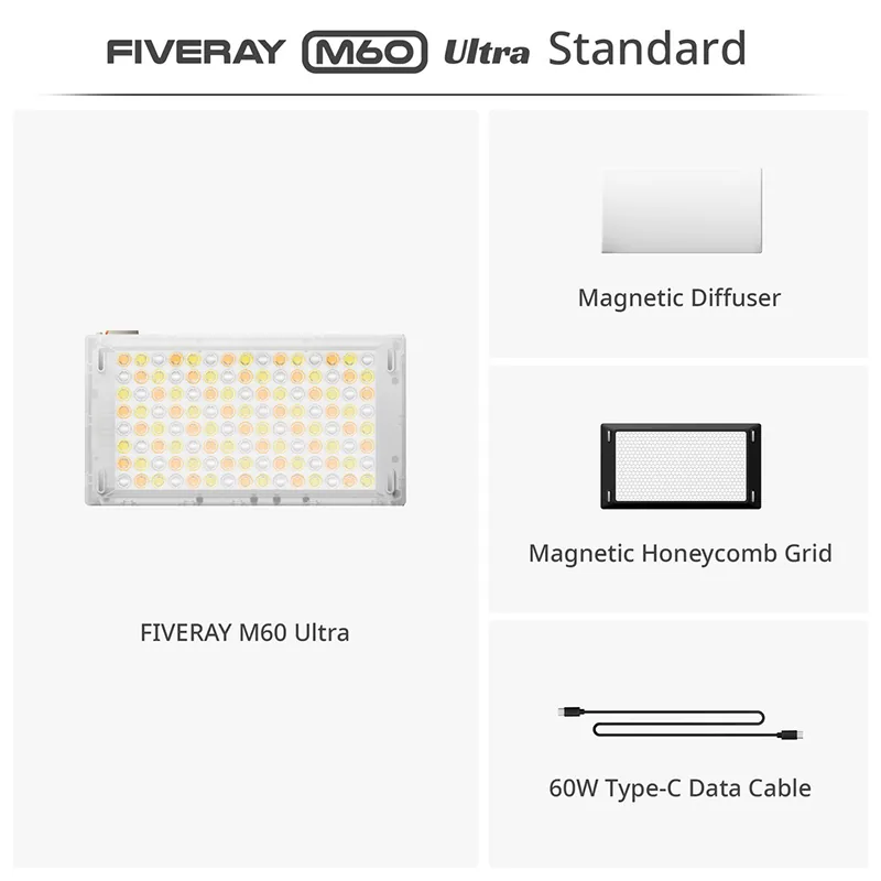 ZHIYUN FIVERAY M60 Ultra (LED RGB) 7