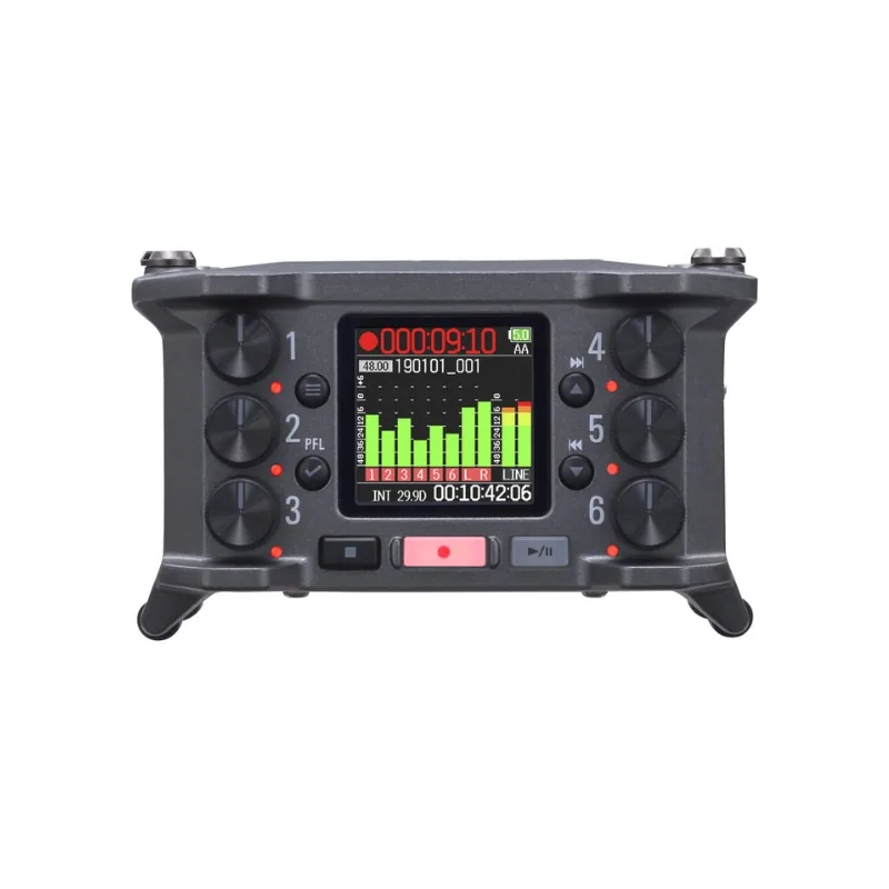 Zoom F6 6-Input / 14-Track Multitrack Field Recorder