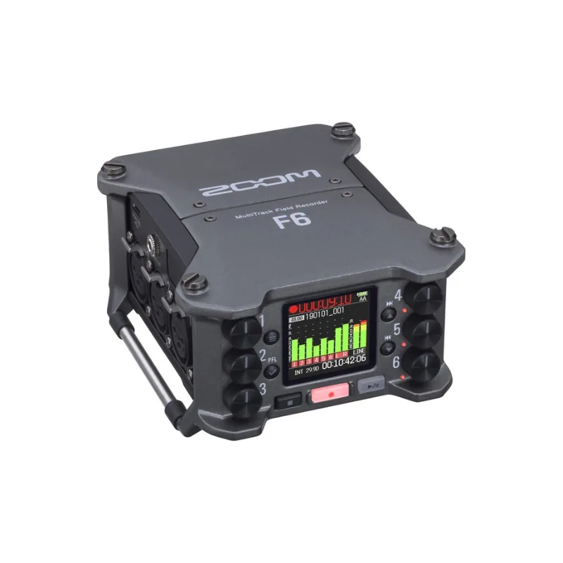 Zoom F6 6-Input / 14-Track Multitrack Field Recorder 7