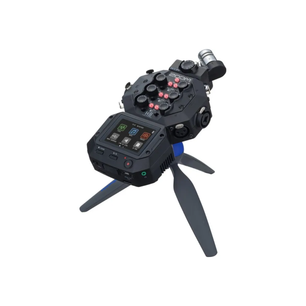 Zoom H8 8-Input 12-Track Portable Handy Recorder 5
