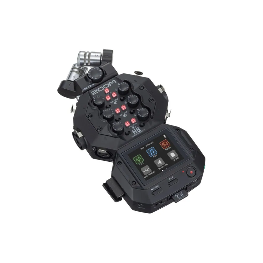 Zoom H8 8-Input 12-Track Portable Handy Recorder 6